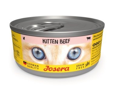 Josera Kitten wołowina puszka dla kotów 200g Josera Kitten wołowina puszka dla kotów 200g