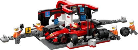 LEGO CITY 60443 F1 Pit stop i mechanicy z bolidem Ferrari LEGO CITY 60443 F1 Pit stop i mechanicy z bolidem Ferrari