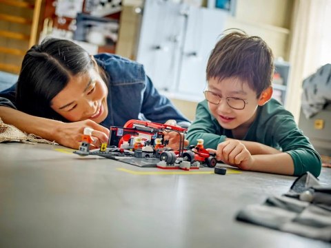 LEGO CITY 60443 F1 Pit stop i mechanicy z bolidem Ferrari LEGO CITY 60443 F1 Pit stop i mechanicy z bolidem Ferrari