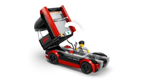 LEGO CITY 60445 F1 Ciężarówka z bolidami RB20 i AMR24 F1 LEGO CITY 60445 F1 Ciężarówka z bolidami RB20 i AMR24 F1