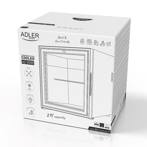 Chłodziarka termoelektryczna ADLER AD 8088 Chłodziarka termoelektryczna ADLER AD 8088