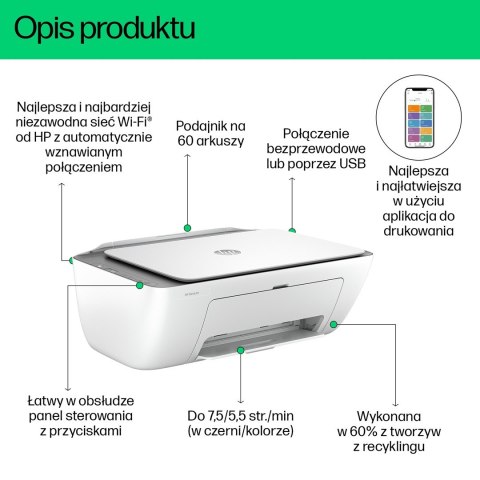 HP DeskJet 2820e All-In-One 588K9B (WYPRZEDAŻ) HP DeskJet 2820e All-In-One 588K9B (WYPRZEDAŻ)