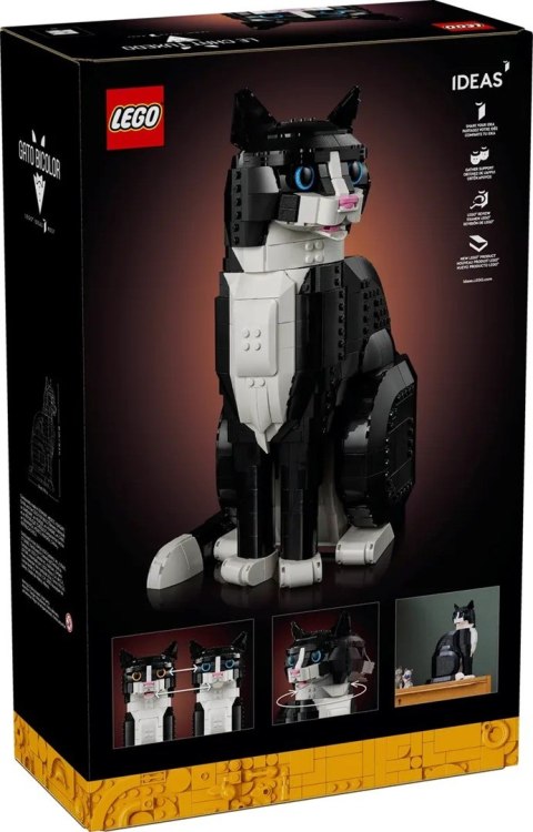 LEGO Ideas 21349 Biało - Czarny kot LEGO Ideas 21349 Biało - Czarny kot