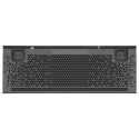 Corsair K100 RGB AIR Bezprzewodowa ultracienka mechaniczna klawiatura do gier, Cherry ULP Tactile - czarna, Wielka Brytania