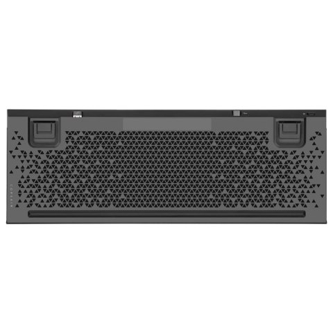 Corsair K100 RGB AIR Bezprzewodowa ultracienka mechaniczna klawiatura do gier, Cherry ULP Tactile - czarna, Wielka Brytania Corsair K100 RGB AIR Bezprzewodowa ultracienka mechaniczna klawiatura do gier, Cherry ULP Tactile - czarna, Wielka Brytania