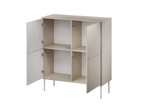 Komoda 4D TRESSE 100x40x110 kaszmir mat Komoda 4D TRESSE 100x40x110 kaszmir mat