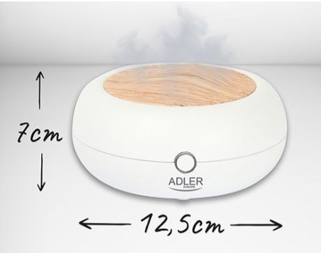 Ultradźwiękowy dyfuzor zapachowy USB 3w1 Adler Ultradźwiękowy dyfuzor zapachowy USB 3w1 Adler