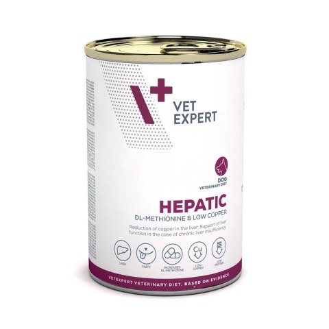 VetExpert Veterinary Diet Hepatic Dog 400g can VetExpert Veterinary Diet Hepatic Dog 400g can