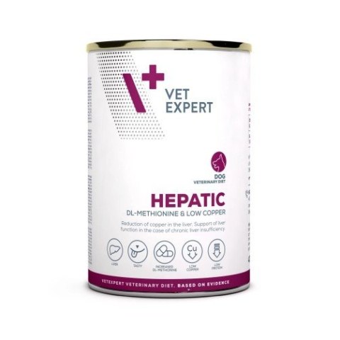 VetExpert Veterinary Diet Hepatic Dog 400g can VetExpert Veterinary Diet Hepatic Dog 400g can