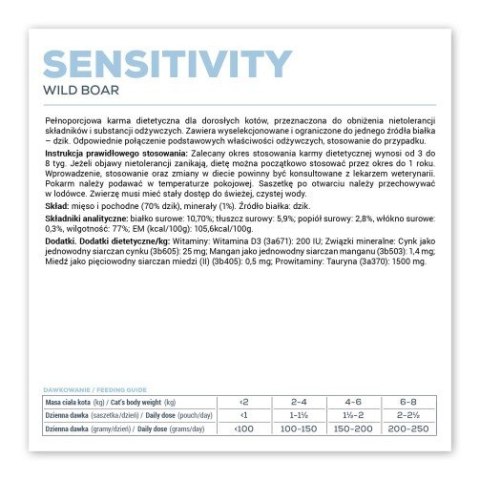 VetExpert Veterinary Diet Sensitivity cat 100g VetExpert Veterinary Diet Sensitivity cat 100g
