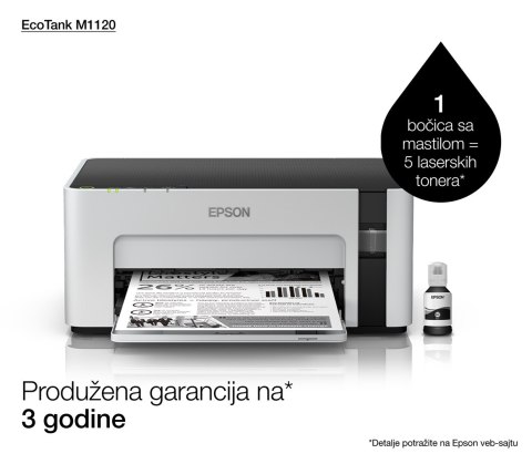 Drukarka atramentowa Epson EcoTank M1120 Drukarka atramentowa Epson EcoTank M1120