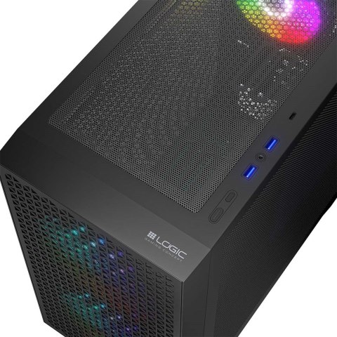 LOGIC OBUDOWA DART PRO ARGB MINI USB TYPE-C CZARNA LOGIC OBUDOWA DART PRO ARGB MINI USB TYPE-C CZARNA