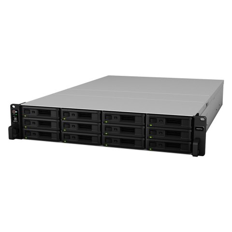 NAS Synology RS3618xs; 2U RACK; 12x (3.5" SATA HDD/2.5" SATA HDD); Intel Xeon D-1521; 8 GB DDR4 ECC UDIMM (max. 64GB), 4x 1GbE R NAS Synology RS3618xs; 2U RACK; 12x (3.5" SATA HDD/2.5" SATA HDD); Intel Xeon D-1521; 8 GB DDR4 ECC UDIMM (max. 64GB), 4x 1GbE R