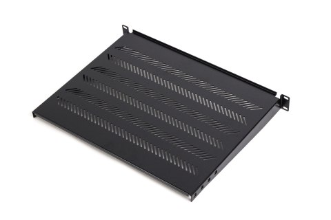 Półka stała 19", 1U, gł. 350 mm, nośność 25 kg, mocowanie w 4 punktach, czarny,śruby i uchwyt w kpl. Półka stała 19", 1U, gł. 350 mm, nośność 25 kg, mocowanie w 4 punktach, czarny,śruby i uchwyt w kpl.