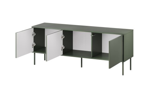Szafka RTV 3D TRESSE 150x40x55 zieleń mat Szafka RTV 3D TRESSE 150x40x55 zieleń mat