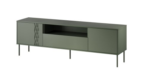 Szafka RTV EF TRESSE 180x40x54,5 zieleń mat Szafka RTV EF TRESSE 180x40x54,5 zieleń mat