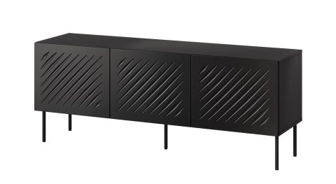 Szafka RTV SIENA 150,5x40x60 czarny mat Szafka RTV SIENA 150,5x40x60 czarny mat