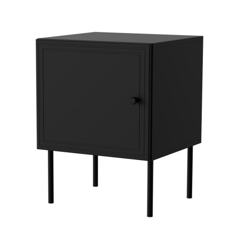 Szafka nocna 2sz PALAZZO BIS 45x39xH59 czarny mat Szafka nocna 2sz PALAZZO BIS 45x39xH59 czarny mat