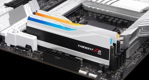 G.SKILL TRIDENT Z5 RGB DDR5 2X32GB 6000MHZ CL36-36 WHITE F5-6000J3636F32GX2-TZ5RW G.SKILL TRIDENT Z5 RGB DDR5 2X32GB 6000MHZ CL36-36 WHITE F5-6000J3636F32GX2-TZ5RW