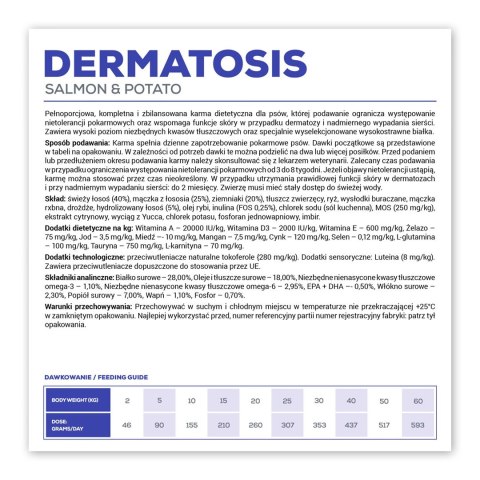 VetExpert Veterinary Diet Dermatosis dog Salmon&Potato 12kg VetExpert Veterinary Diet Dermatosis dog Salmon&Potato 12kg