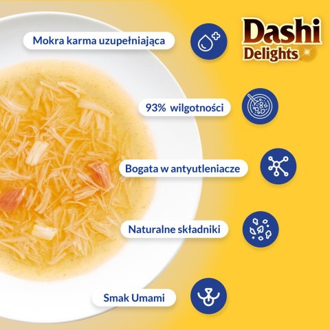 INABA CAT DASHI DELIGHTS SILKY CHICKEN 40g INABA CAT DASHI DELIGHTS SILKY CHICKEN 40g