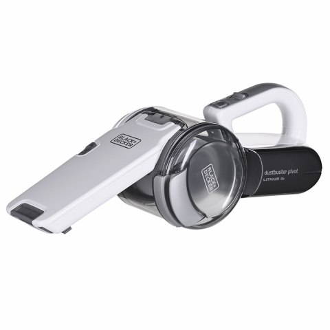 Odkurzacz bezworkowy, ręczny Black&Decker Pivot PV1820L-QW (35W; kolor biały) (WYPRZEDAŻ) Odkurzacz bezworkowy, ręczny Black&Decker Pivot PV1820L-QW (35W; kolor biały) (WYPRZEDAŻ)