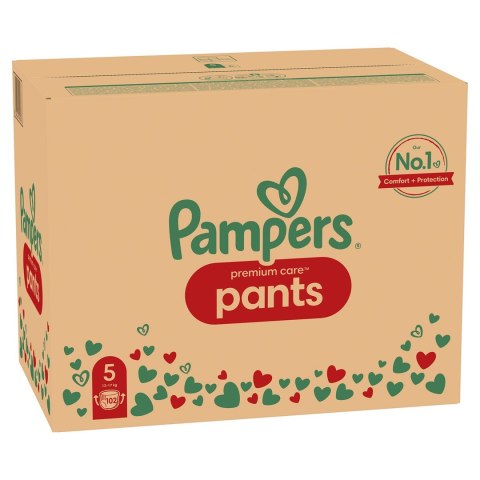 Pieluchy PAMPERS Premium PANTS MTH rozm 5 (12-17kg) 102szt (WYPRZEDAŻ) Pieluchy PAMPERS Premium PANTS MTH rozm 5 (12-17kg) 102szt (WYPRZEDAŻ)