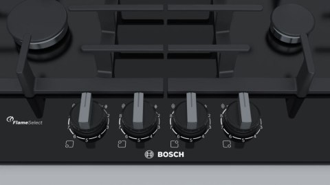 Płyta gazowa BOSCH PPP6A6B90 (4 pola grzejne; kolor czarny) (WYPRZEDAŻ) Płyta gazowa BOSCH PPP6A6B90 (4 pola grzejne; kolor czarny) (WYPRZEDAŻ)