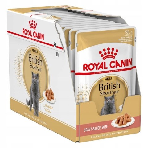 ROYAL CANIN British Shorthair pakiet 12x85g ROYAL CANIN British Shorthair pakiet 12x85g
