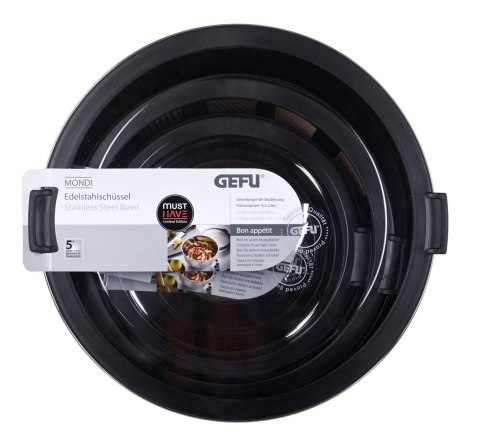 Zestaw 3 mis (16, 20, 24 cm) GEFU MONDI G-89430 Zestaw 3 mis (16, 20, 24 cm) GEFU MONDI G-89430