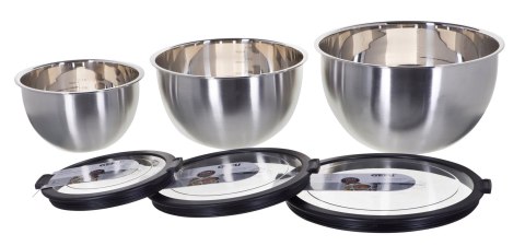 Zestaw 3 mis (16, 20, 24 cm) GEFU MONDI G-89430 Zestaw 3 mis (16, 20, 24 cm) GEFU MONDI G-89430