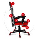 Fotel gamingowy HZ-Combat 3.0 Red (WYPRZEDAŻ)