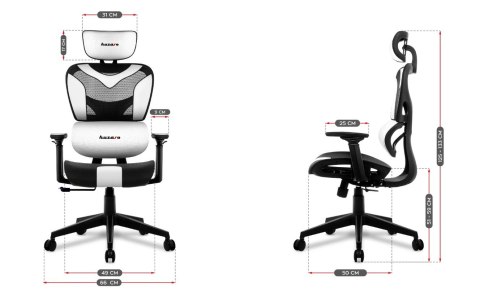 Fotel gamingowy Huzaro Combat 8.0 White Fotel gamingowy Huzaro Combat 8.0 White