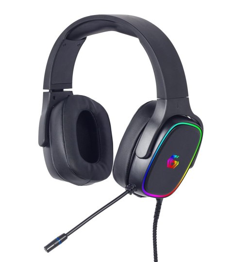 GEMBIRD GAMINGOWY ZESTAW SŁUCHAWKOWY 7.1 NA USB Z PODŚWIETLENIEM RGB GEMBIRD GAMINGOWY ZESTAW SŁUCHAWKOWY 7.1 NA USB Z PODŚWIETLENIEM RGB