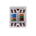 Gniazdo Keystone A-LAN UTP MKN-U5-1 (kat. 5e; RJ-45)