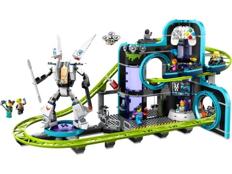 LEGO City 60421 Park Świat robotów z rollercoasterem LEGO City 60421 Park Świat robotów z rollercoasterem