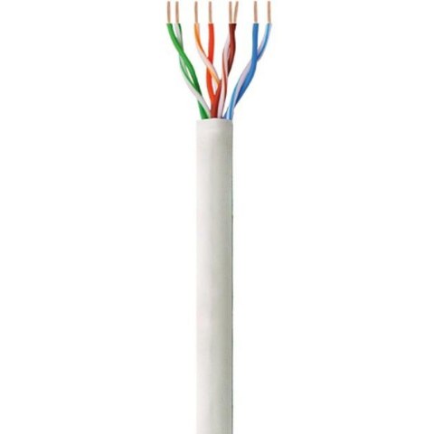 TECHLY KABEL SKRĘTKA KAT 6 UTP DRUT 305M BOX SZARA TECHLY KABEL SKRĘTKA KAT 6 UTP DRUT 305M BOX SZARA