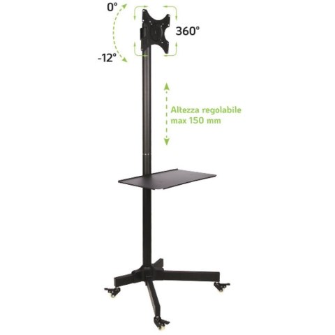 TECHLY STOJAK MOBILNY TV LED/LCD 19-37 CALI 20KG 1 TECHLY STOJAK MOBILNY TV LED/LCD 19-37 CALI 20KG 1