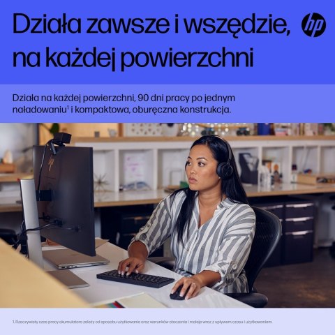 Mysz HP 715 Rechargeable Multi-Device Bluetooth Mouse-EURO Mysz HP 715 Rechargeable Multi-Device Bluetooth Mouse-EURO