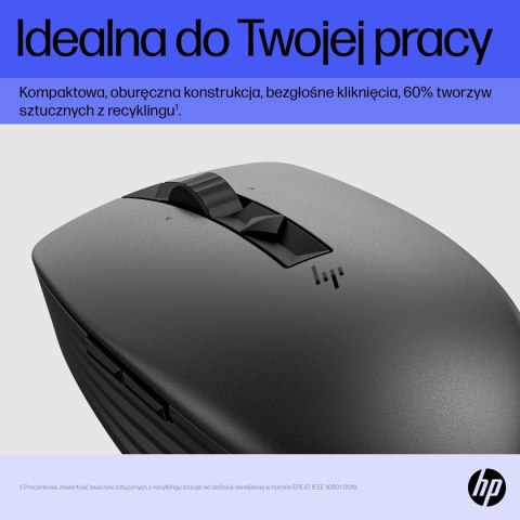 Mysz HP 715 Rechargeable Multi-Device Bluetooth Mouse-EURO Mysz HP 715 Rechargeable Multi-Device Bluetooth Mouse-EURO