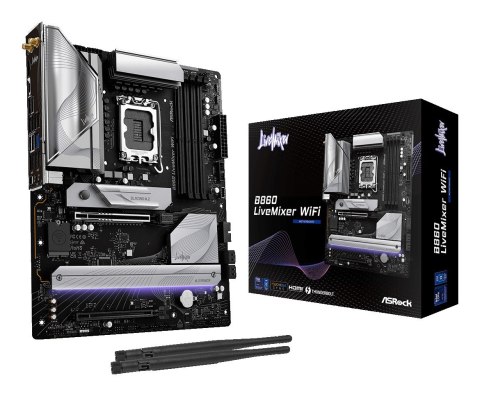 Płyta główna ASRock B860 LiveMixer WiFi Płyta główna ASRock B860 LiveMixer WiFi