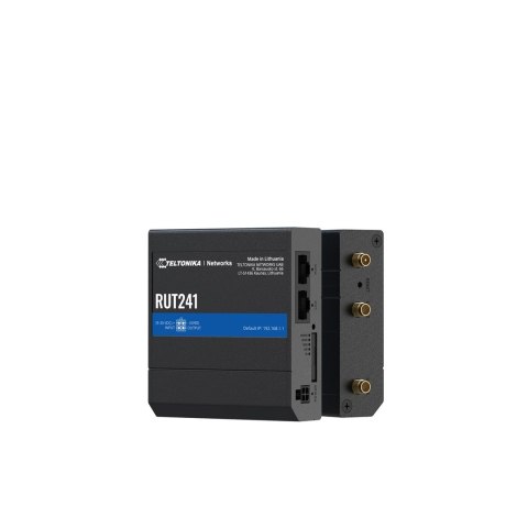 Router LTE WiFi 4 Teltonika RUT241 ver. EMEA with EU PSU (RUT241010000) Router LTE WiFi 4 Teltonika RUT241 ver. EMEA with EU PSU (RUT241010000)