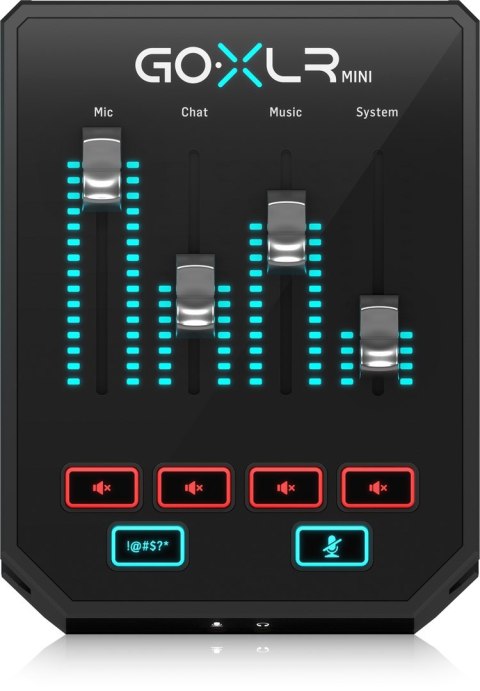 TC Helicon Go XLR Mini - Mikser i interfejs audio USB (WYPRZEDAŻ) TC Helicon Go XLR Mini - Mikser i interfejs audio USB (WYPRZEDAŻ)