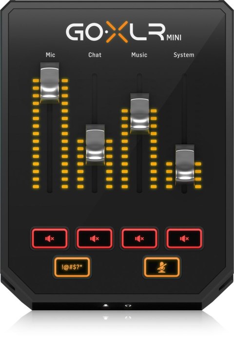 TC Helicon Go XLR Mini - Mikser i interfejs audio USB (WYPRZEDAŻ) TC Helicon Go XLR Mini - Mikser i interfejs audio USB (WYPRZEDAŻ)