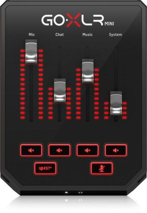TC Helicon Go XLR Mini - Mikser i interfejs audio USB (WYPRZEDAŻ) TC Helicon Go XLR Mini - Mikser i interfejs audio USB (WYPRZEDAŻ)