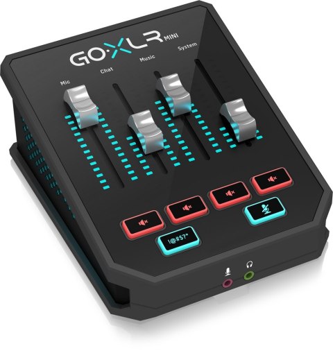 TC Helicon Go XLR Mini - Mikser i interfejs audio USB (WYPRZEDAŻ) TC Helicon Go XLR Mini - Mikser i interfejs audio USB (WYPRZEDAŻ)