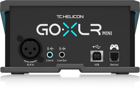 TC Helicon Go XLR Mini - Mikser i interfejs audio USB (WYPRZEDAŻ) TC Helicon Go XLR Mini - Mikser i interfejs audio USB (WYPRZEDAŻ)