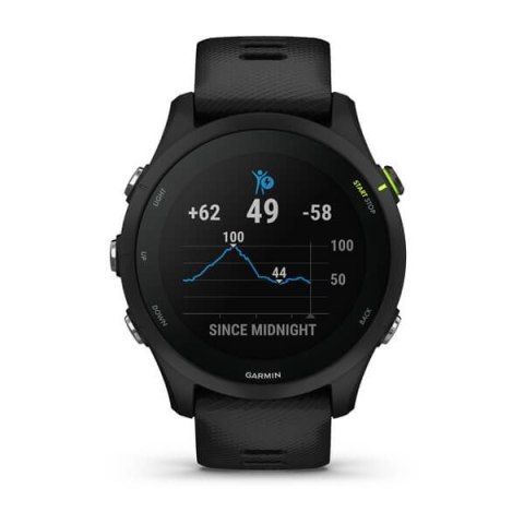 Zegarek sportowy Garmin Forerunner 255 Music Black Zegarek sportowy Garmin Forerunner 255 Music Black