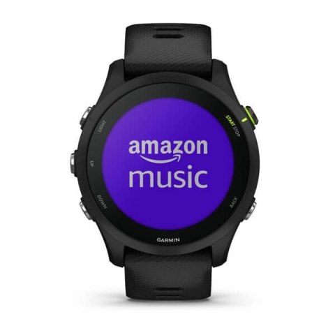 Zegarek sportowy Garmin Forerunner 255 Music Black Zegarek sportowy Garmin Forerunner 255 Music Black