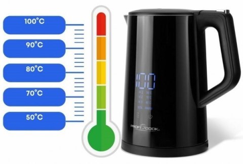 Czajnik elektryczny dotykowy PROFICOOK PC-WKS 1243 (WYPRZEDAŻ) Czajnik elektryczny dotykowy PROFICOOK PC-WKS 1243 (WYPRZEDAŻ)
